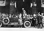 Il Duca delle Puglie all'arrivo in Fiera di Padova,nel 1922 (Adriano Danieli)